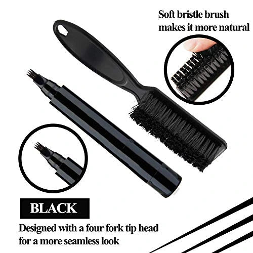 Beard Filler Pen with Beard Brush Enhancer