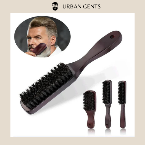 Luxury Beard Brush with Wooden Handle